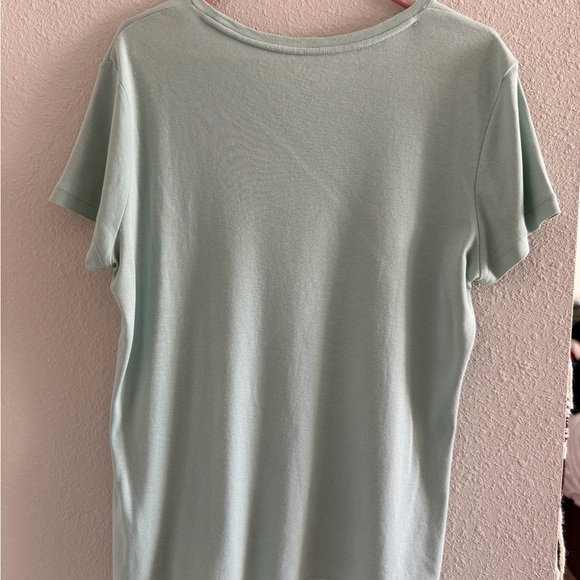 Talbots Light Green Short Sleeve Top - Picture 6 of 6